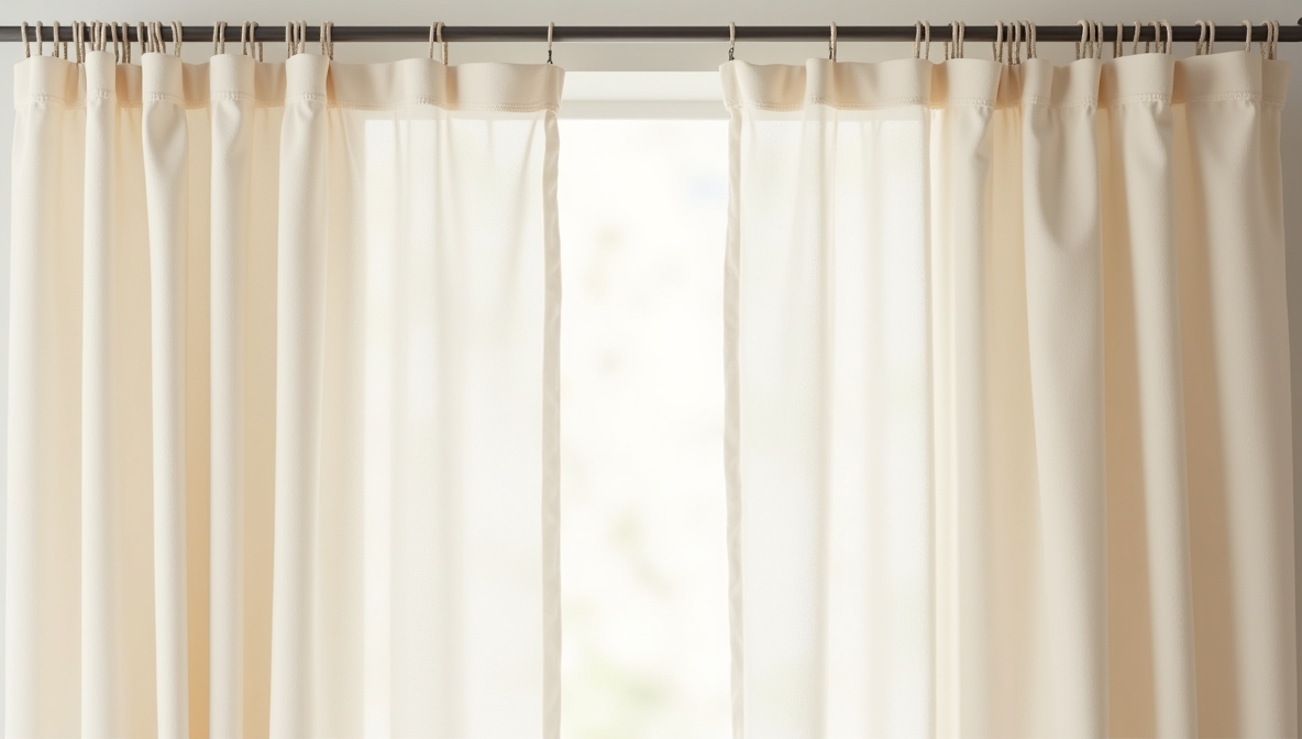Linen Sheer Panels from Elitesecure